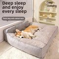 Pet Bed, Non-Slip Pet Sofa, washable cover
