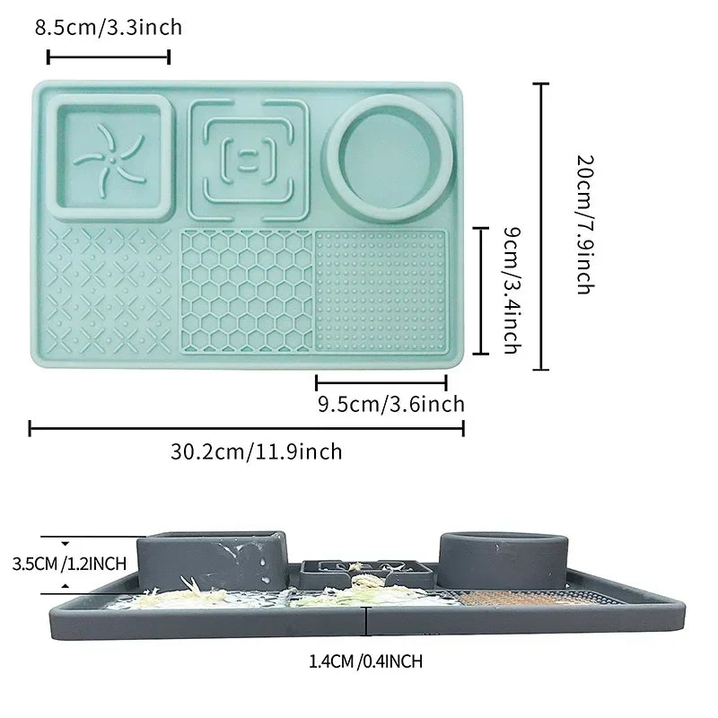 Slow Feeding Bowl, Dog Licking Pad