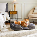 Memory Foam Pet Bed for Small Dogs & Cats, Orthopedic Dog Bed