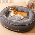 Pet Bed Round Dog Bed With Washable Cover