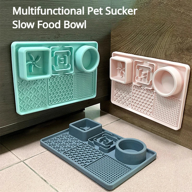 Slow Feeding Bowl, Dog Licking Pad