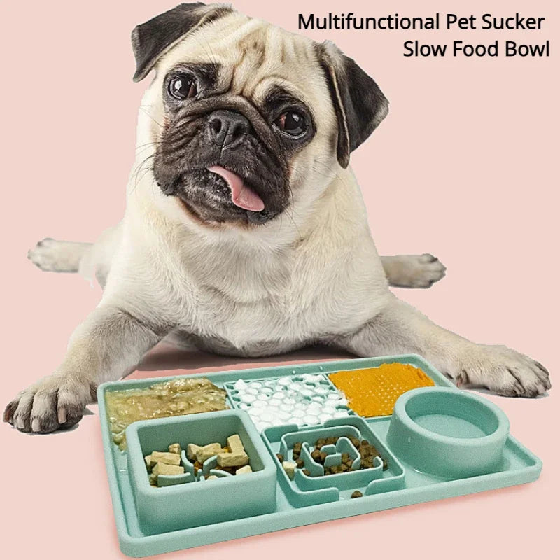 Slow Feeding Bowl, Dog Licking Pad