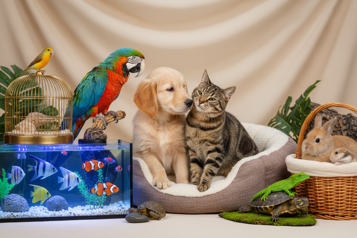 Online Pet Store - Many Animals