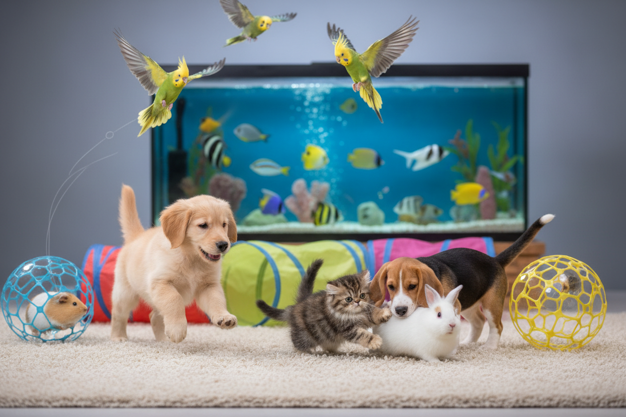 Pets Playing - Pet Store